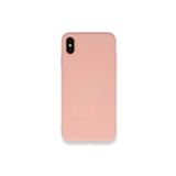 PSR aksesuar (4065) Pudra Nano Içi Kadife Silikon Lansman Telefon Kılıfı Iphone Xs Max ile uyumlu