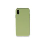 PSR aksesuar (4068) Yeşil Nano Içi Kadife Silikon Lansman Telefon Kılıfı Iphone Xs Max ile uyumlu