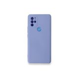 PSR aksesuar (4214) Lila Nano Içi Kadife Silikon Lansman Telefon Kılıfı General Mobile Gm 21 Pro ile uyumlu