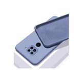 PSR aksesuar (4248) Mor Xiaomi Içi Kadife Lansman Silikon Telefon Kılıfı Xiaomi Redmi Note 9 ile uyumlu