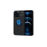 PSR aksesuar (5444) Mavi-Siyah Ravel Yüzüklü Silikon Telefon Kılıfı Iphone 14 Pro Max ile uyumlu
