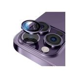PSR aksesuar (5480) Mor Kamera Koruyucu Lens Iphone 14 Pro Max ile uyumlu