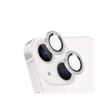 PSR aksesuar (5524) Gümüş Taşlı Kamera Koruyucu Lens Iphone 14 Plus ile uyumlu
