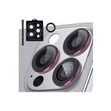 PSR aksesuar (5807) Bordo 9H Temperli Cam Kamera Lens Koruyucu iPhone 15 Pro Max ile uyumlu