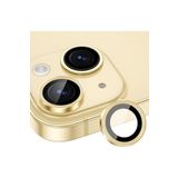 PSR aksesuar (5825) Gold 9H Temperli Cam Halka Kamera Lens Koruyucu iPhone 15 ile uyumlu