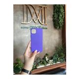 PSR aksesuar (6056) Mor Logosuz Silikon Lansman Telefon Kılıfı iPhone 15 Plus ile uyumlu
