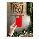 PSR aksesuar (6076) Kırmızı Logosuz Silikon Lansman Telefon Kılıfı iPhone 15 Pro Max ile uyumlu