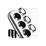 PSR aksesuar (6125) Titanyum 3 Parça Kamera Lens Koruyucu Cam Kamera Koruma Samsung Galaxy S24 ile uyumlu