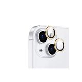 PSR aksesuar (6135) Sarı Uygulama Aparatlı Safir Kamera Lens Koruyucu iPhone 15 Plus ile uyumlu