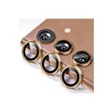 PSR aksesuar (6154) ROSE 3 Parça Kamera Lens Koruyucu Cam Kamera Koruma-1 Samsung Galaxy S23 Fe / S23 / S23 Plus ile uyumlu
