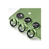 PSR aksesuar (6156) YEŞİL 3 Parça Kamera Lens Koruyucu Cam Kamera Koruma-1 Galaxy S23 Fe / S23 / S23 Plus ile uyumlu