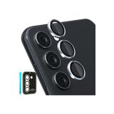 PSR aksesuar (6160) GÜMÜŞ 5 Parça Kamera Lens Koruyucu Cam Kamera Koruma Samsung Galaxy A24 / A34 / A14 / ile uyumlu