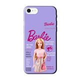 PSR aksesuar (8530) Lila Lila Telefon Kılıfı iPhone 7 ile uyumlu