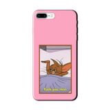 PSR aksesuar (8717) Pembe Pembe Telefon Kılıfı iPhone 7 Plus ile uyumlu