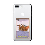 PSR aksesuar (8719) Şeffaf Şeffaf Telefon Kılıfı iPhone 7 Plus ile uyumlu