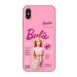 PSR aksesuar (9593) Pembe Pembe Telefon Kılıfı iPhone X ile uyumlu