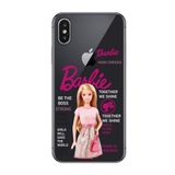 PSR aksesuar (9597) Şeffaf Şeffaf Telefon Kılıfı iPhone X ile uyumlu