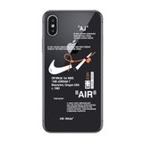 PSR aksesuar (9722) Şeffaf Şeffaf Telefon Kılıfı iPhone X ile uyumlu