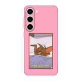 PSR aksesuar (977) Pembe S23 Pembe Telefon Kılıfı Samsung S23 ile uyumlu