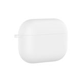 PSR Aksesuar AirPods Pro 3 Uyumlu Silikon Kılıf – Darbe ve Çizilme Koruyucu, Soft Touch Silikon, Kablosuz Şarj Destekli, Taşıma İpi Slotlu (Beyaz)