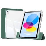 PSR Aksesuar Apple iPad 11. Nesil 2025 Kılıf – Magnetik Ayrılabilen, Airbag Köşe Koruma, Apple Pencil Uyumlu, Zore Sliding Tablet Kılıfı (Koyu Yeşil)