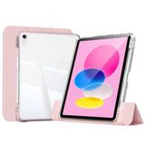 PSR Aksesuar Apple iPad 11. Nesil 2025 Kılıf – Magnetik Ayrılabilen, Airbag Köşe Koruma, Apple Pencil Uyumlu, Zore Sliding Tablet Kılıfı (Pembe)