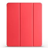 PSR Aksesuar Apple iPad Air 13 2025 M3 Zore Smart Cover Kalem Bölmeli Standlı 1-1 Kılıf – Darbe Koruma, Katlanabilir Stand, Kalem Tutucu (Kırmızı)