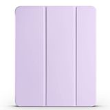 PSR Aksesuar Apple iPad Air 13 2025 M3 Zore Smart Cover Kalem Bölmeli Standlı 1-1 Kılıf – Darbe Koruma, Katlanabilir Stand, Kalem Tutucu (Lila)
