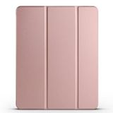 PSR Aksesuar Apple iPad Air 13 2025 M3 Zore Smart Cover Kalem Bölmeli Standlı 1-1 Kılıf – Darbe Koruma, Katlanabilir Stand, Kalem Tutucu (Rose Gold)
