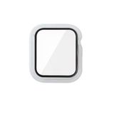 PSR Aksesuar Apple Watch Uyumlu Watch Guard 07 Ekran Koruyucu | Akıllı Saat Ekran Koruyucu | Smart Watch Kırılmaz Cam (Gümüş, Watch 40mm)