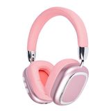 PSR Aksesuar B35 Bluetooth Kulaklık - Ayarlanabilir Kulak Üstü Tasarım | Yüksek Bass Ses Kalitesi | Konforlu Sünger Kafa Bandı, (Kırmızı)