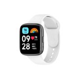 PSR aksesuar Beyaz Active Klasik Zore Kordon-Beyaz Xiaomi Redmi Watch 3 Active ile uyumlu