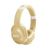 PSR Aksesuar BT850 Bluetooth Kulaklık | 90° Dönebilen | Katlanabilir ve Ayarlanabilir Kulak Üstü Tasarım | Type-C Şarj | AUX 3.5mm Giriş | Paslanmaz Çelik Kafa Bandı (Krem)