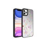 PSR aksesuar Dallar Aynalı Desenli Kamera Korumalı Parlak Zore Mirror Kılıf-Dallar iPhone 11 Pro ile uyumlu