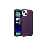 PSR aksesuar Derin Mor Zore Premier Silikon Kılıf-Derin Mor iPhone 15 ile uyumlu