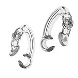 PSR Aksesuar Earhook Kulaklık Tutucu Aparat – Evrensel Uyumlu, Düşme Önleyici, Ayarlanabilir Kanca Tasarım, Spor ve Günlük Kullanım için Rahat Kulaklık Askısı (Şeffaf)
