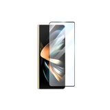 PSR aksesuar Ekran Koruyucu Tamperli Siyah Çerçeveli Cam Ekran Koruma Samsung Galaxy Z Fold 5 ile uyumlu
