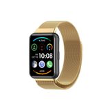 PSR aksesuar Gold KRD-01 Metal Zore Kordon-Gold Huawei Watch Fit 2 ile uyumlu