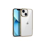 PSR aksesuar Gold Zore Pixel Kılıf-Gold iPhone 14 Plus ile uyumlu