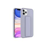 PSR aksesuar Gri Zore Qstand Kılıf-Gri iPhone 11 Pro ile uyumlu