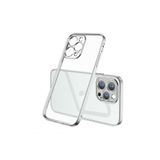 PSR aksesuar Gümüş Zore Mat Gbox Kılıf-Gümüş iPhone 12 Pro ile uyumlu