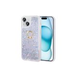 PSR aksesuar Gümüş Zore Milce Kılıf-Gümüş iPhone 15 Plus ile uyumlu