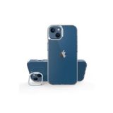 PSR aksesuar Gümüş Zore Skuba Kılıf-Gümüş iPhone 14 ile uyumlu