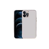 PSR aksesuar Gümüş Zore Viyana Kılıf-Gümüş iPhone 12 Pro ile uyumlu