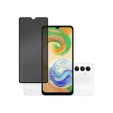 PSR aksesuar Hayalet Ekran Koruyucu Tam Kapatan Gizli Tamperli Cam Samsung Galaxy A24 ile uyumlu