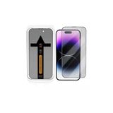 PSR aksesuar Hayalet Ekran Tam Kapatan Otomatik Hizalama Aparatlı Temperli Ekran Koruyucu iPhone 14 Pro ile uyumlu