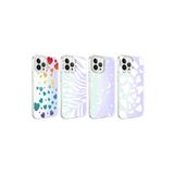 PSR aksesuar Heart No3 M-Blue Desenli Kılıf-Heart No3 Iphone 13 Pro Max ile uyumlu