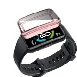 PSR Aksesuar Huawei Band 6 Uyumlu Watch Guard 09 Ekran Koruyucu | Akıllı Saat Ekran Koruyucu | Smart Watch Kırılmaz Cam (Rose Gold, Huawei Band 6)