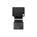 PSR aksesuar iPad Air 10.9 2020 4.Nesil ile uyumlu Siyah Border Keyboard Bluetooh Bağlantılı Standlı Klavyeli Tablet Kılıfı