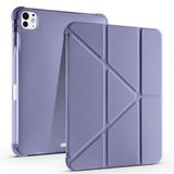 PSR Aksesuar iPad Pro 11 2025 M5 Zore Tri Folding Kalem Bölmeli Standlı Kılıf – 4 Farklı Stand Açısı, Maksimum Koruma, Şık & Dayanıklı Tasarım (Mor)